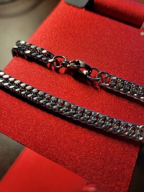 Men's Silver Bracelet Classic Cuban Link